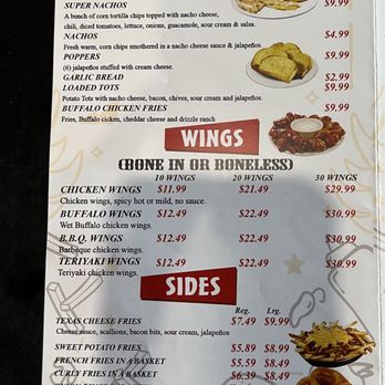 The Weevil Burger Restaurant menu 2